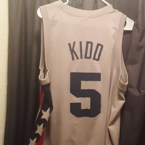 Nets Kidd #5 Basketball Jersey